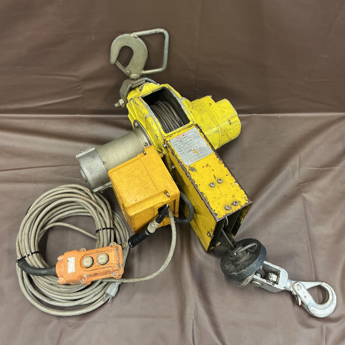 【中古・動作しました！】 トーヨーコーケン(TKK) 160kg ベビーホイスト BH-400 揚程20m 【越谷店】