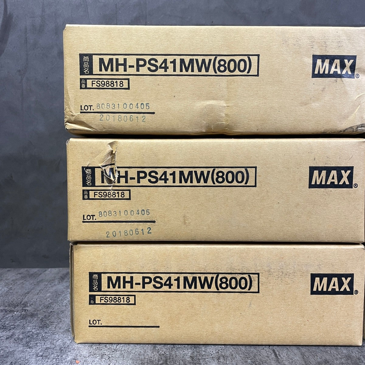 【6箱セット】MAX MH-PS41MW(800)連結ビス100x8巻 【市川行徳店】
