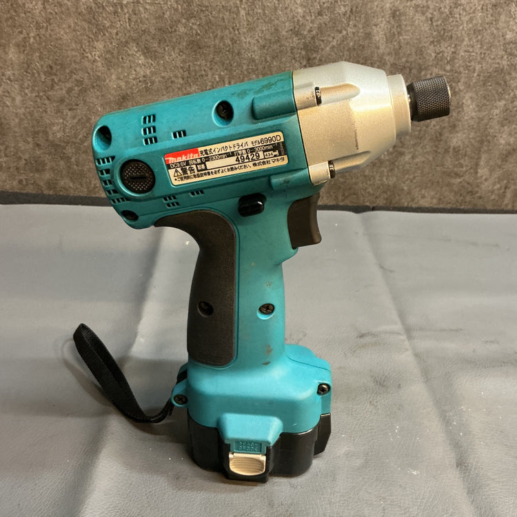 【中古】マキタ(makita) 9.6V インパクトドライバー 6990DRFSP ニッケル水素バッテリ  【越谷店】