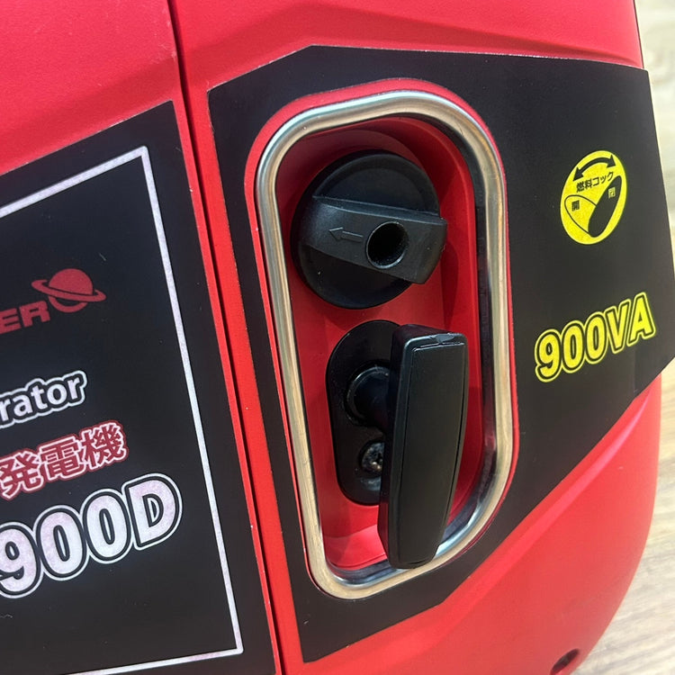 美品 ナカトミ インバーター発電機 EIVG-900D 定格出力0.9kVA 【船橋馬込店】
