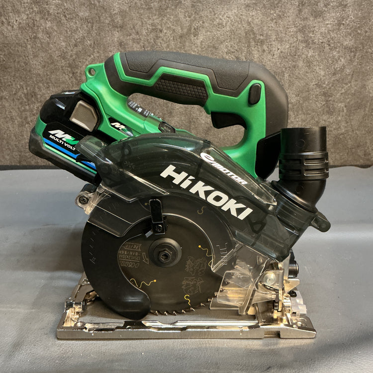 【中古・動作良好！】 ハイコーキ HiKOKI 125mm マルチボルト コードレス集じん丸のこ C3605DYC(XPSZ) セット品 ※充電器旧式 【越谷店】