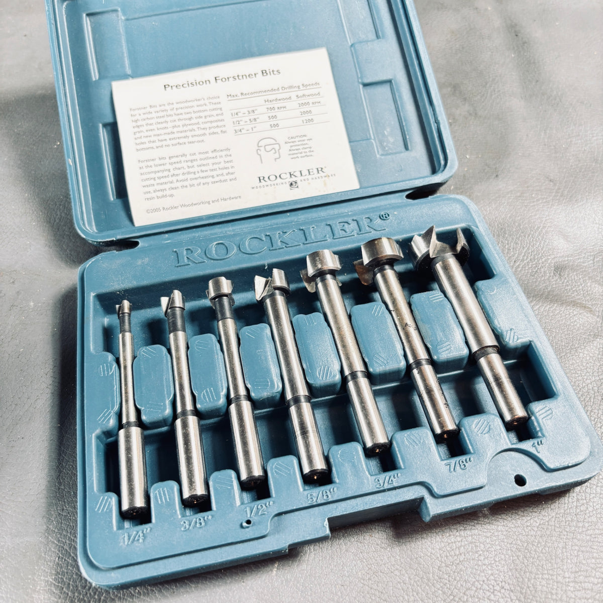 ROCKLER ロックラー　フォースナービット7本セット　3/8インチ軸（9.5mm) 【越谷店】