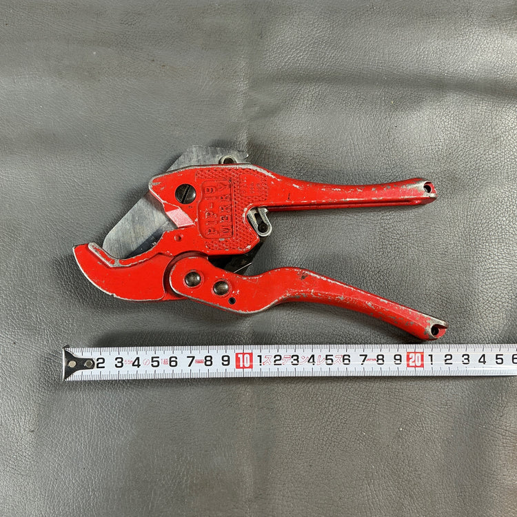 【中古】 メリー PIP-19 エンビ パイプカッタ ※刃欠け有 塩ビカッター  【越谷店】