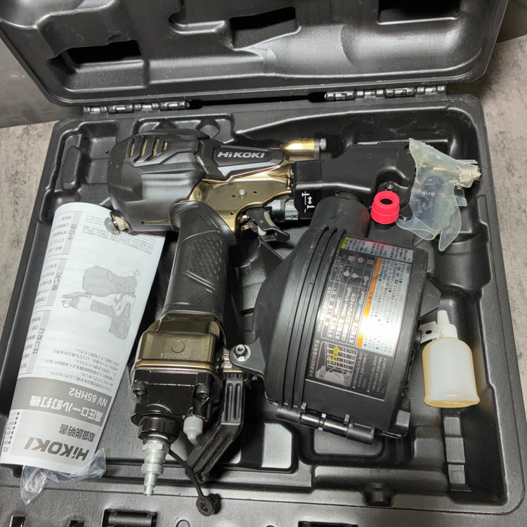 ハイコーキ(HIKOKI) 65㎜高圧エア釘打ち機 NV65HR2(S) 【市川行徳店】