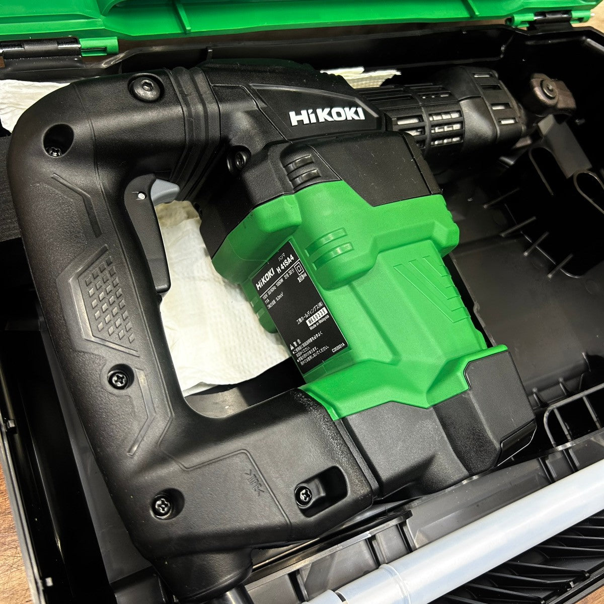 ハイコーキ(HiKOKI) 電動ハンマ H41SA4 ケース・ハンドル付き 【船橋馬込店】