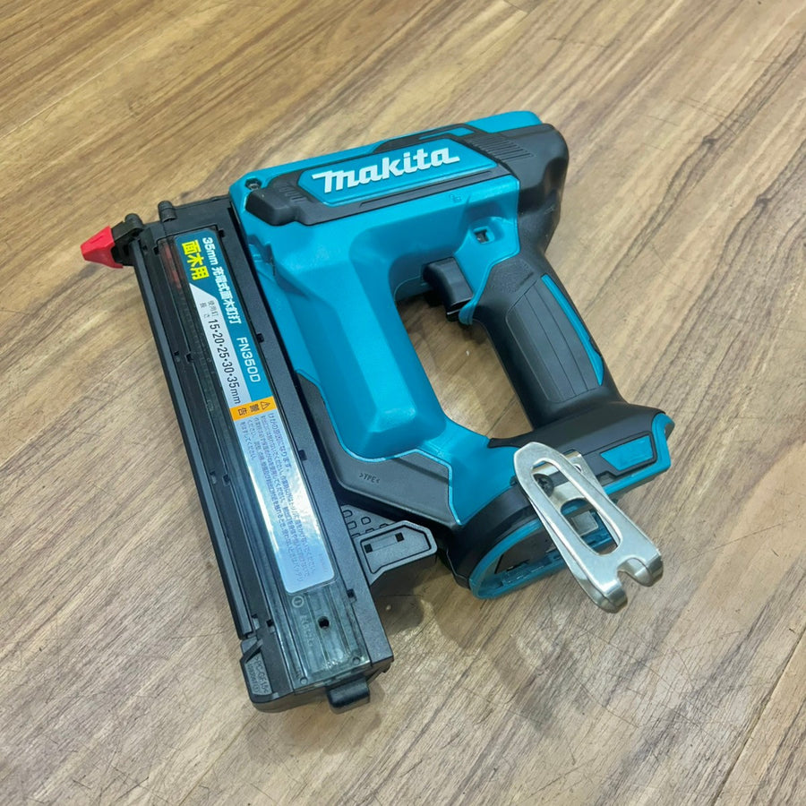 美品 マキタ (makita) コードレスフィニッシュネイラ FN350DZ 本体のみ 充電式面木釘打 18V 【船橋馬込店】