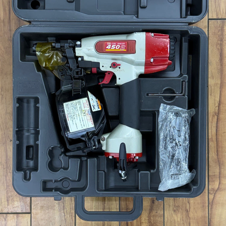 打ち込み動作良好 50mm 常圧エア釘打ち機 CN-450S(FP) 【リライズ蓮田店】