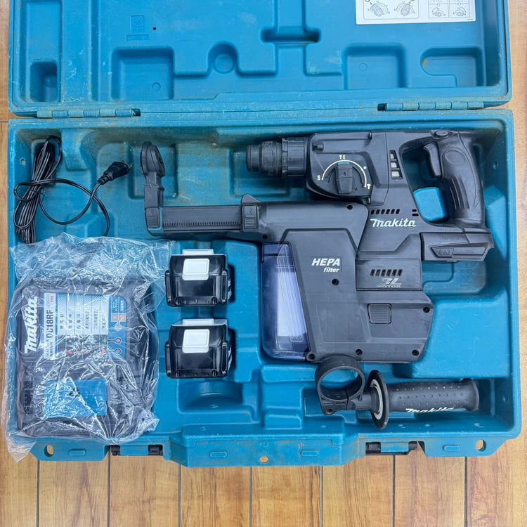 SDSプラス24mm 18V コードレスハンマドリル HR244DRGXVB 【中古】 【蓮田店】