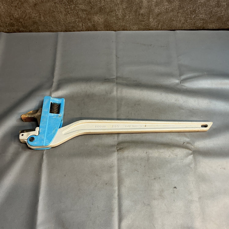 【中古】HIT 被覆管用ブルーアルミコーナーパイプレンチ ACPW 600-J  【越谷店】
