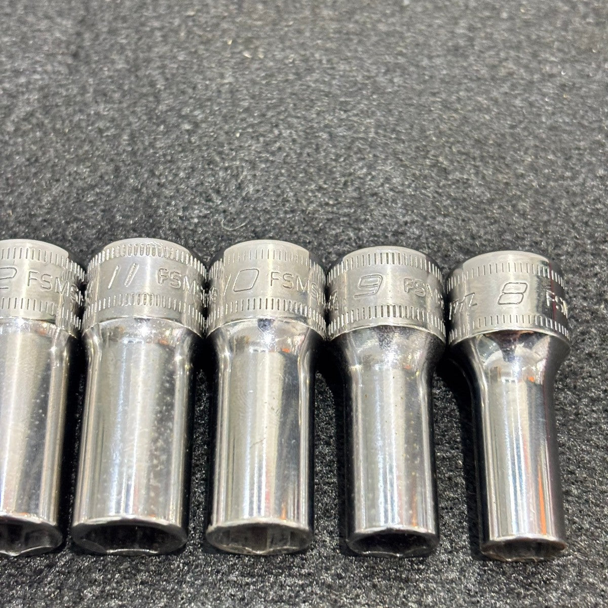 ▲Snap-on スナップオン 6角セミディープソケット FSMS 12個セット 【船橋馬込店】
