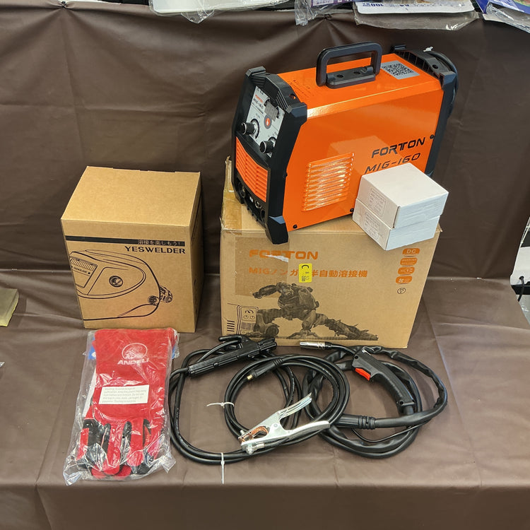 【未使用・決算セール！】 FORTON 半自動溶接機 MIG160 100V MMA・MIGインバータ アーク 【越谷店】
