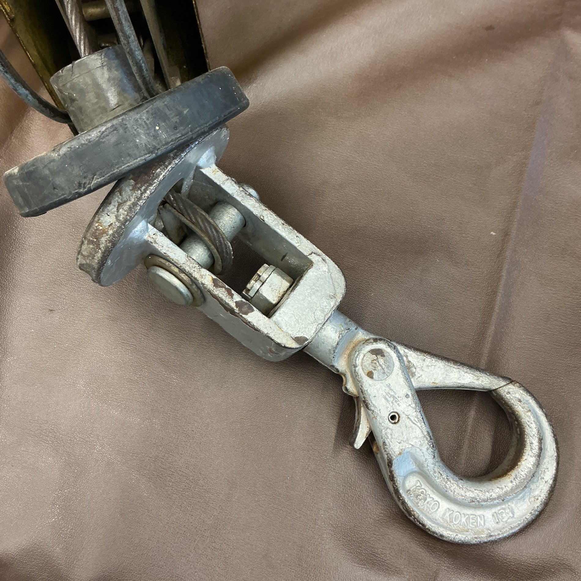 【中古・動作しました！】 トーヨーコーケン(TKK) 160kg ベビーホイスト BH-400 揚程20m 【越谷店】