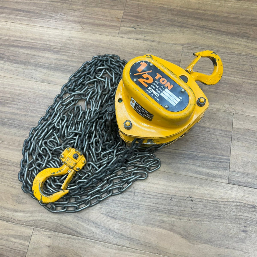 良品 キトー (KITO) チェーンブロック マイティM3形 1/2t 【船橋馬込店】