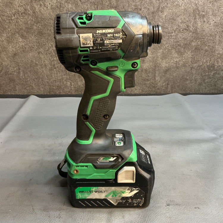 【中古】ハイコーキ(HIKOKI) コードレスインパクトドライバ WH36DC(2XPS)(G)  【越谷店】