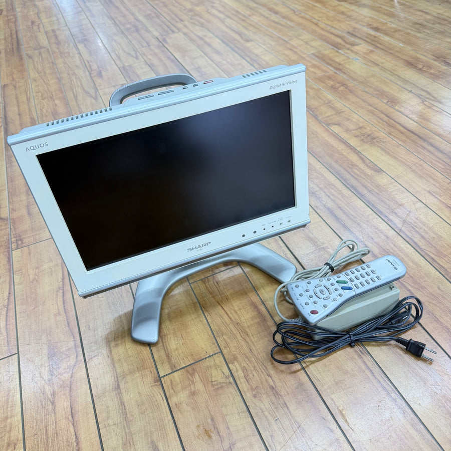 通電確認済み 16V型 ハイビジョン 液晶テレビ AQUOS LC-16E1 リモコン付属 【リライズ蓮田店】
