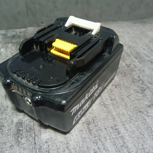リチウムイオンバッテリー 18V/6.0Ah BL1860B 充電回数99回 ※バッテリーチェッカー付属無