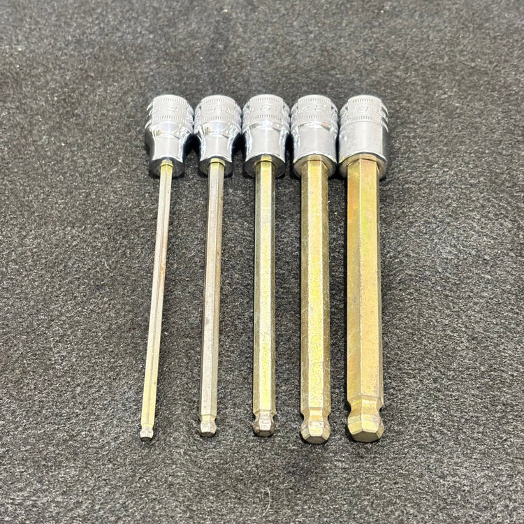 Snap-on スナップオン ロングボールヘックスソケット FABLM 5本セット 【船橋馬込店】