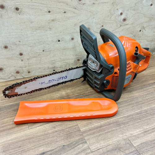 良品 ハスクバーナ (Husqvarna) エンジンチェーンソー 135MARKⅡ バーサイズ 35cm (14インチ) 【船橋馬込店】
