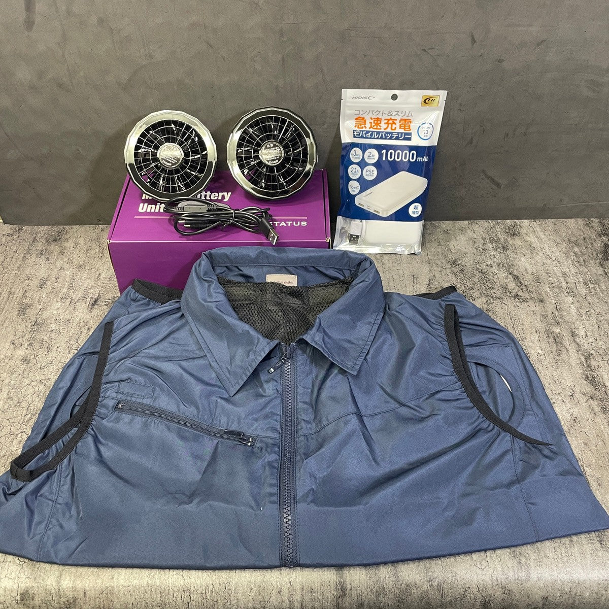空調服、ファン&バッテリーユニット Mサイズ【市川行徳店】