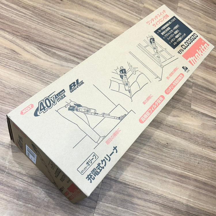 美品 マキタ (makita) 40V コードレスクリーナー CL003GZO オリーブ 本体のみ 【船橋馬込店】