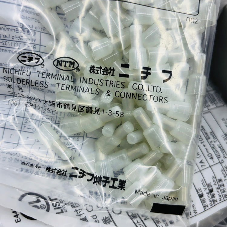 絶縁被覆付閉端接続子 CE形 CE1 (100個×10パック） 【蓮田店】