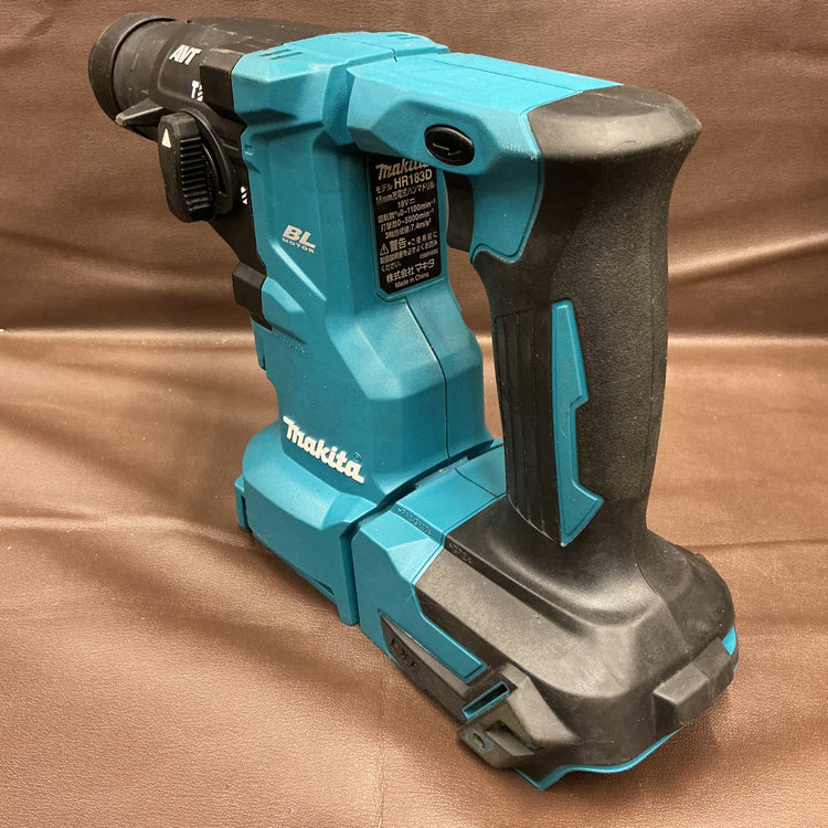 【中古・動作良好！】 マキタ HR183DZ 18V 充電式ハンマドリル 本体+集塵ユニット ※ハンドル欠品 【越谷店】