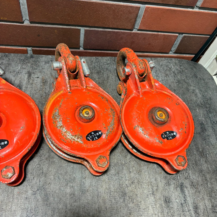 滑車 5インチ 4個セット J.K5 【市川行徳店】