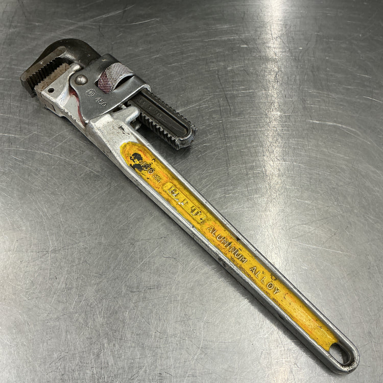 【中古】 HIT  アルミパイプレンチ　3本セット（350・450・600mm）【越谷店】