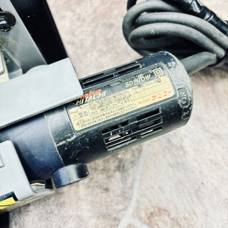 ミタチ　クイックカッターベース付きディスクグラインダー　SD100W 【越谷店】