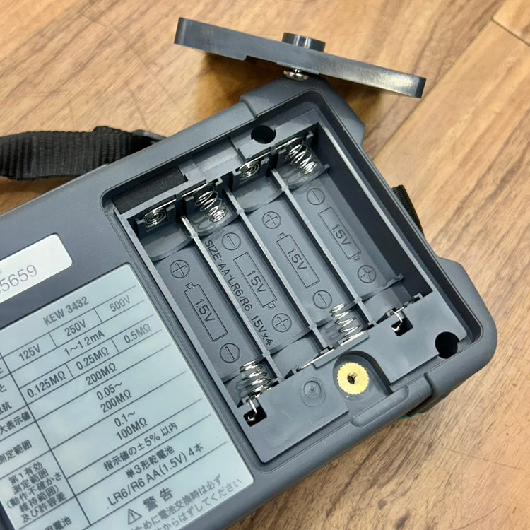 共立電気計器 絶縁抵抗計 KEW3432 3レンジ 【船橋馬込店】