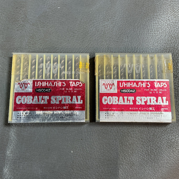 【未使用】イシハシ精工　止り穴用コバルトスパイラルタップ　M4とM3の2箱セット！  【越谷店】