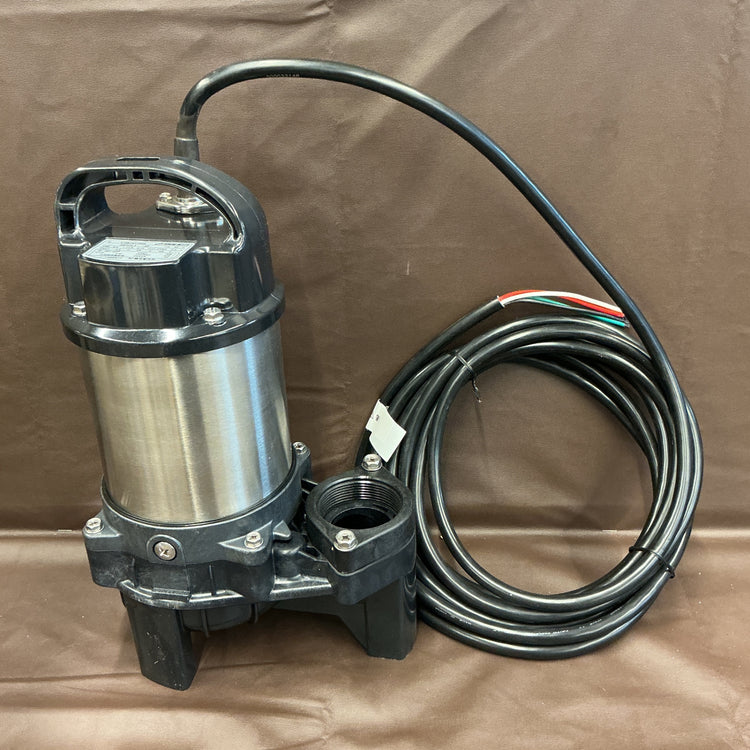 【未使用】 ツルミ 汚物用水中ポンプ 50PU2.4 200V 50HZ 箱にヨレや文字痕あり 【越谷店】
