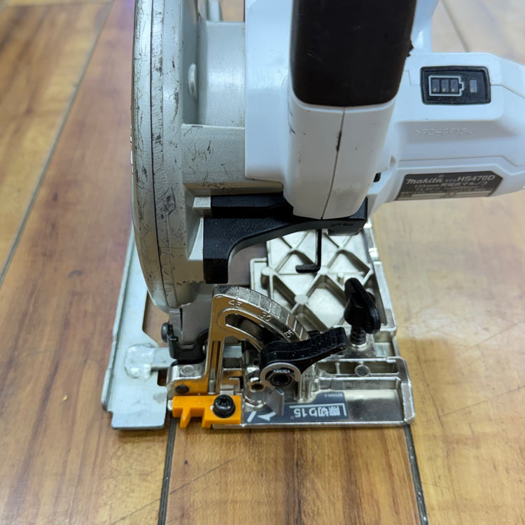 動作良好 14.4V 125mm コードレス丸のこ HS470DZW 【リライズ蓮田店】