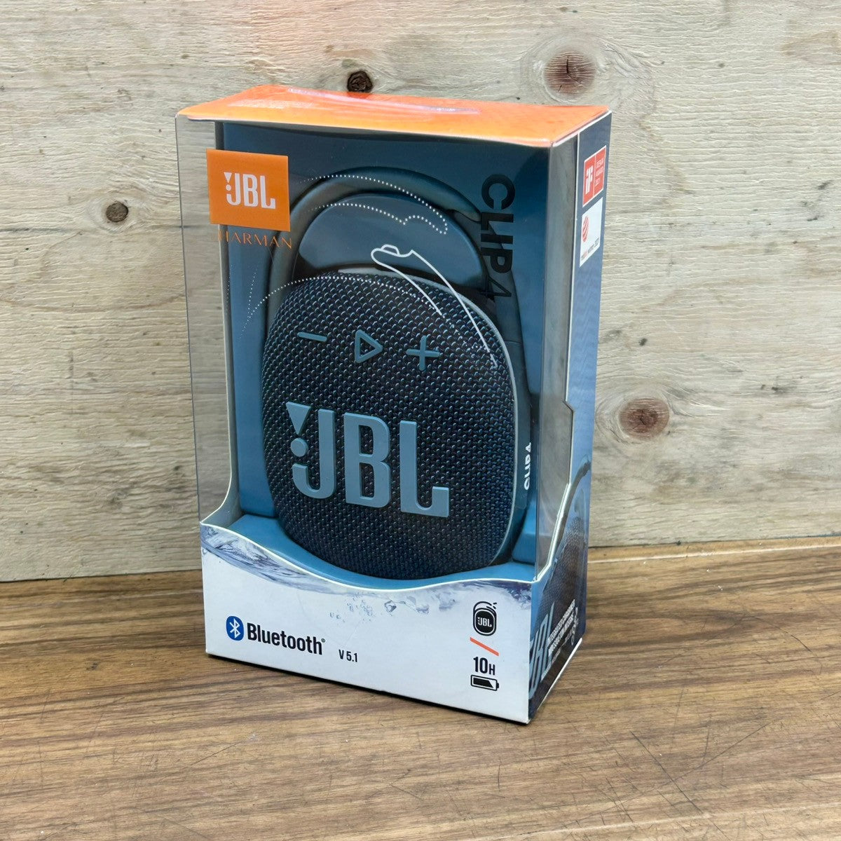 JBL 防水ポータブルスピーカー CLIP4 Bluetoothスピーカー ブルーカーラー 【船橋馬込店】