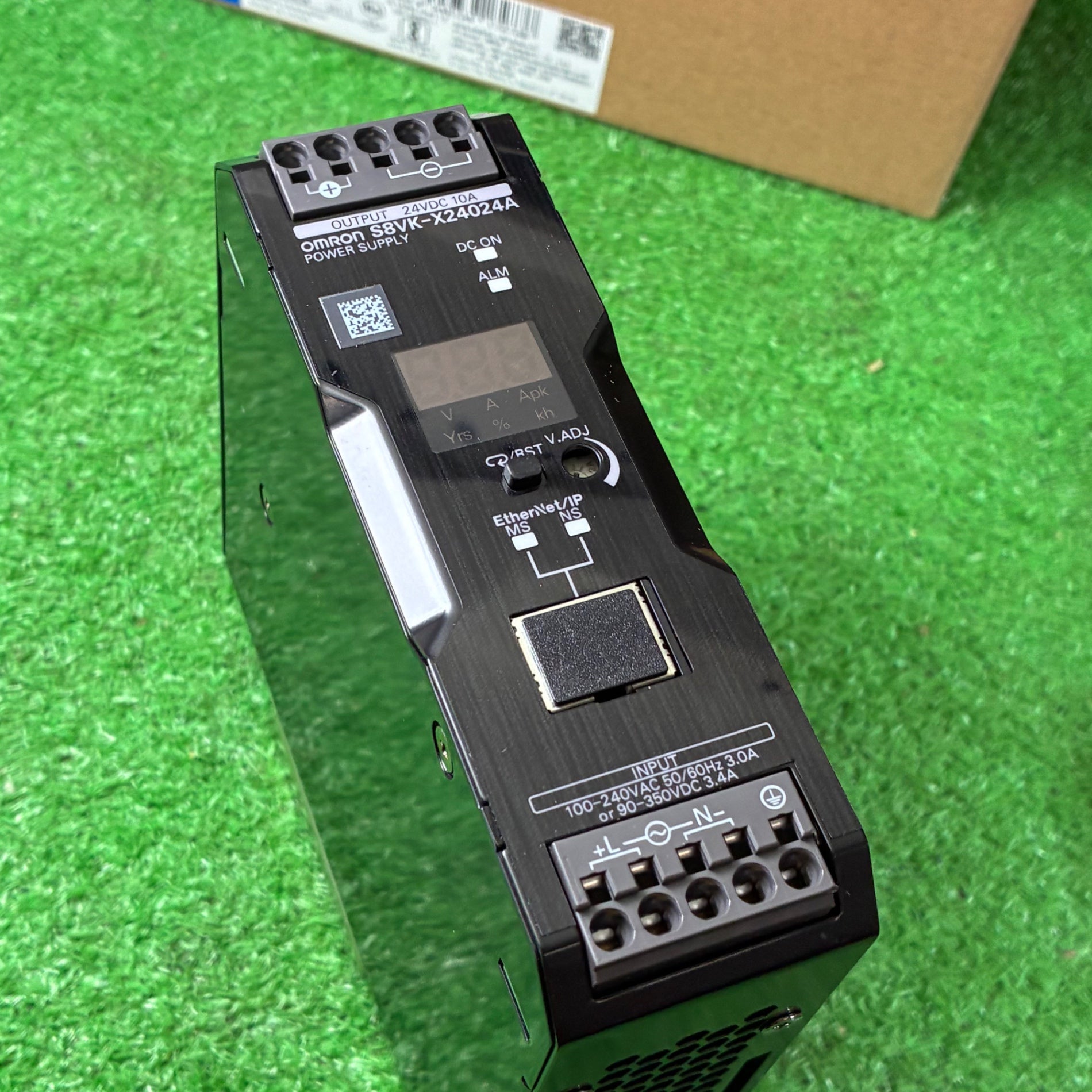 複数注文歓迎♪スイッチング・パワーサプライ S8VK-X24024A-EIP 容量240W 出力電圧DC24V プッシュインPlus端子台 【市川行徳店】