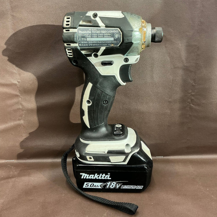 【中古・動作良好】 マキタ makita 18V コードレスインパクトドライバ TD148DRTXW 【越谷店】