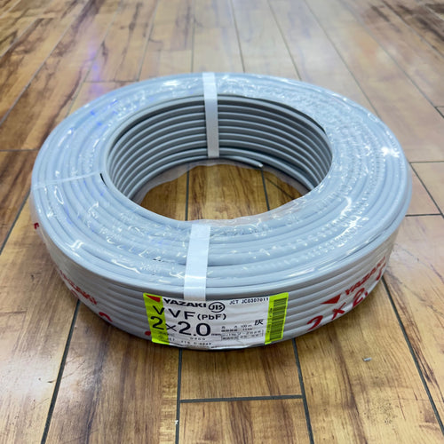 VVF202 VVFケーブル 2×2.0mm 100m 【未使用】 【リライズ蓮田店】