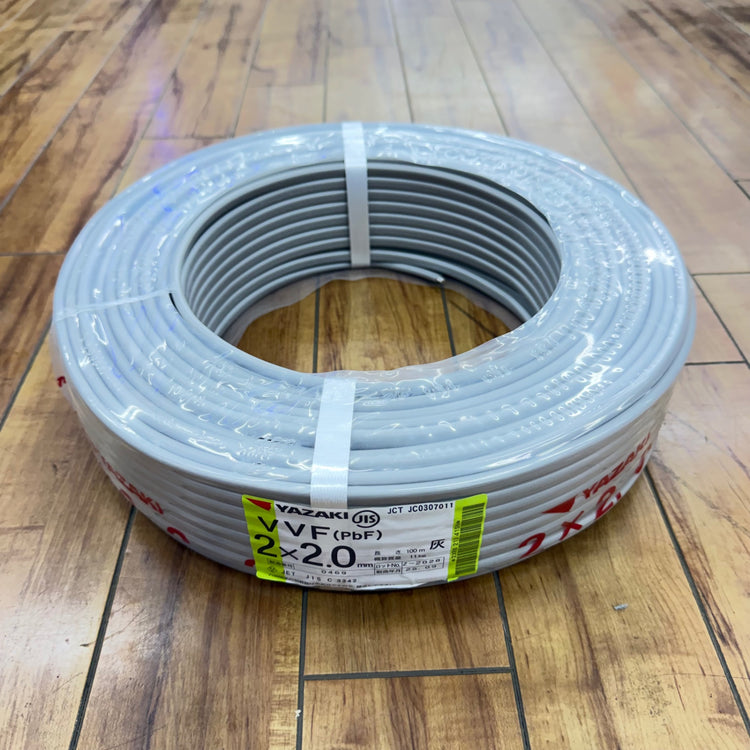 VVF202 VVFケーブル 2×2.0mm 100m 【未使用】 【リライズ蓮田店】