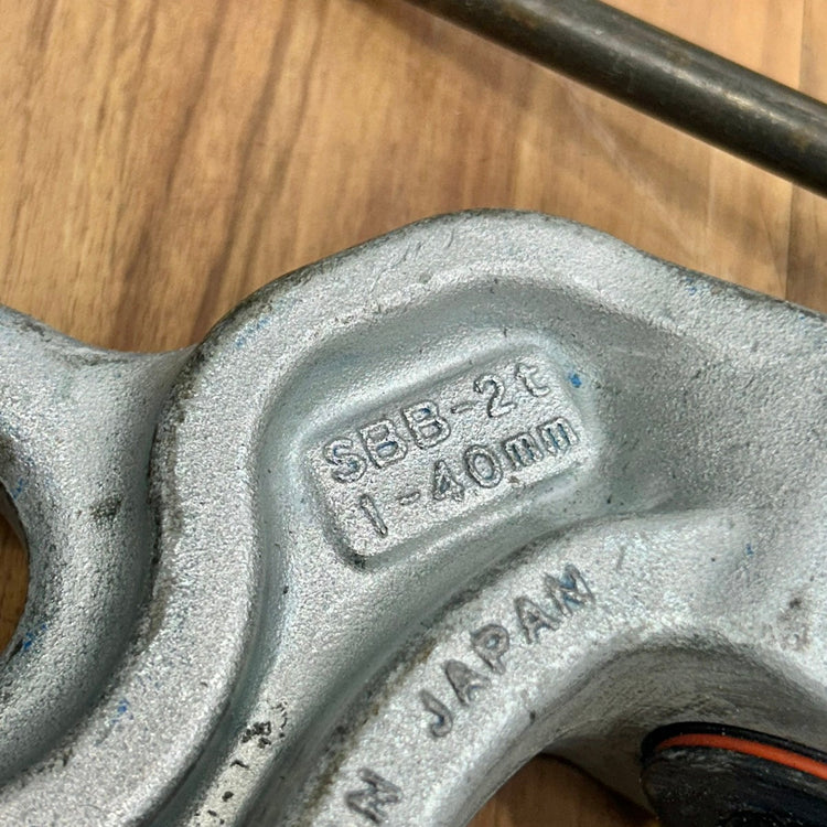 良品 2個セット イーグルクランプ 2t ネジ式全方向クランプ SBB-2t  【船橋馬込店】
