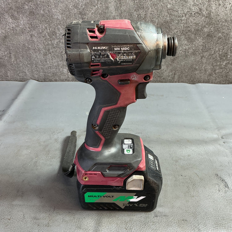 【中古】ハイコーキ(HIKOKI) コードレスインパクトドライバー WH18DC(2XPR)  【越谷店】