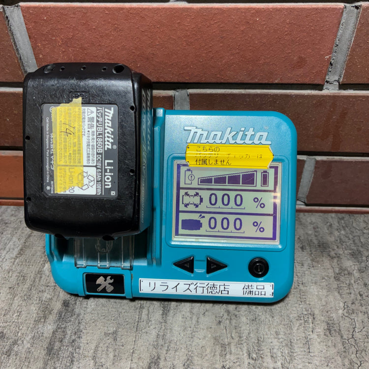 リチウムイオンバッテリー 18V/6.0Ah BL1860B 【市川行徳店】