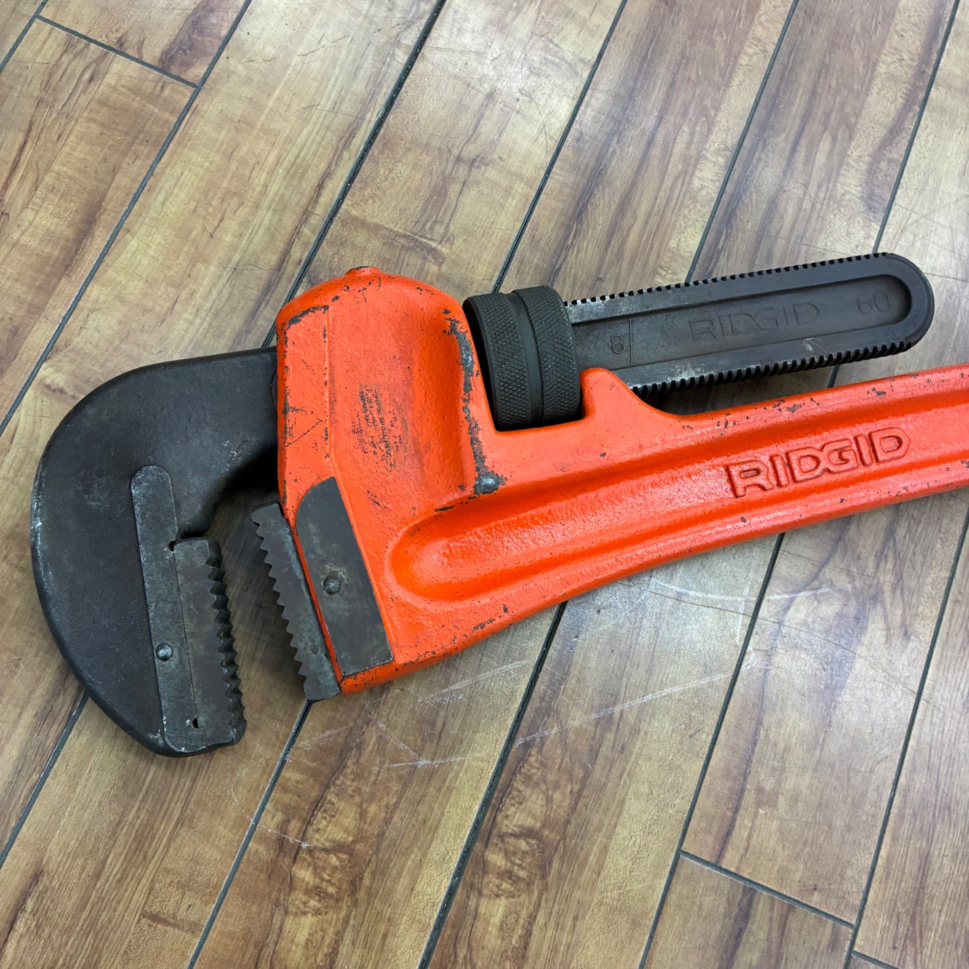 ◆リジッド(RIDGID) 大型パイプレンチ 60 全長1300㎜ 【蓮田店】