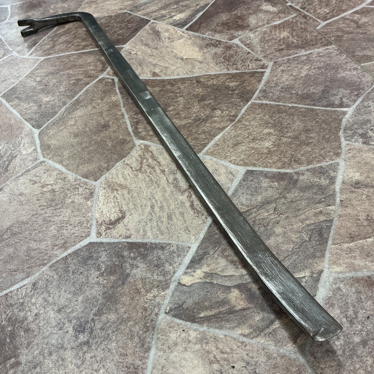 【中古・サビ、汚れ取りの研磨済み】 椿モデル 750mm 解体バール かじ寅タイプ 割りありタイプ 【越谷店】