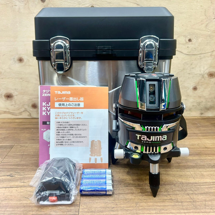 タジマ (TAJIMA) グリーンレーザー墨出し器 ZEROG2-KYR ZERO GREEN ジンバルKYR 【船橋馬込店】