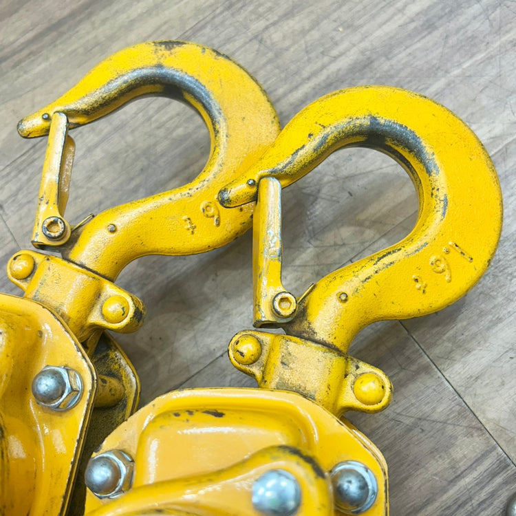 良品 2個セット KITO (キトー) 1.6t レバーブロック LB016 【船橋馬込店】