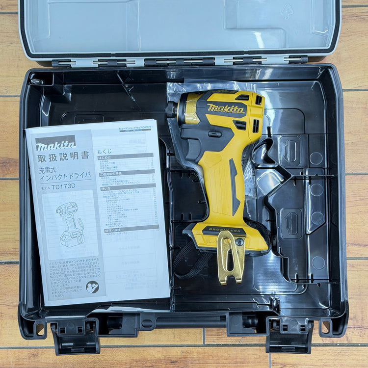 未使用 インパクトドライバー 20周年モデル プレミアムイエロー 本体のみ TD173DZPY 【リライズ蓮田店】
