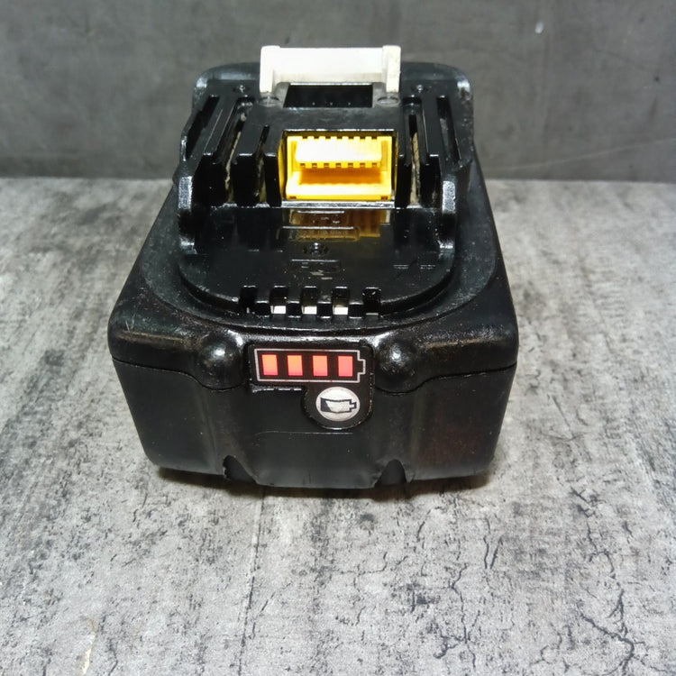 リチウムイオンバッテリー 18V/6.0Ah BL1860B 【市川行徳店】 充電回数77回 ※バッテリーチェッカー付属無