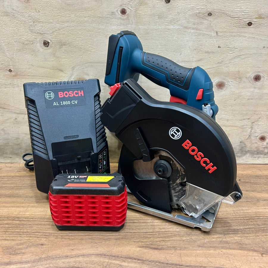 BOSCH (ボッシュ) 18V コードレスチップソーカッター GKM18V-50H 充電器 バッテリー付き 【船橋馬込店】