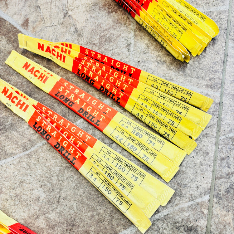 不二越（NACHI）ストレートロングドリル44本セット 【越谷店】