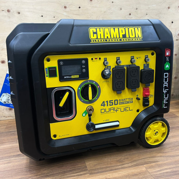 【店頭引取限定】 チャンピオン インバーター発電機 501003-J 3.8KVA ガソリン・プロパン兼用 【船橋馬込店】